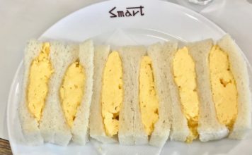 Perfect Egg Sandwiches at Smart Coffee in Kyoto Egg sandwiches at Smart Coffee