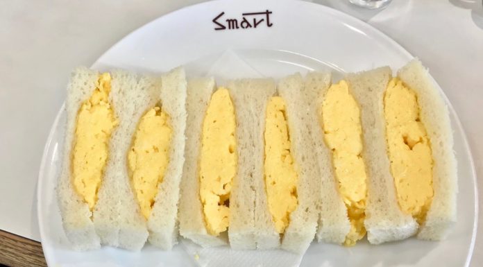 Perfect Egg Sandwiches at Smart Coffee in Kyoto Egg sandwiches at Smart Coffee