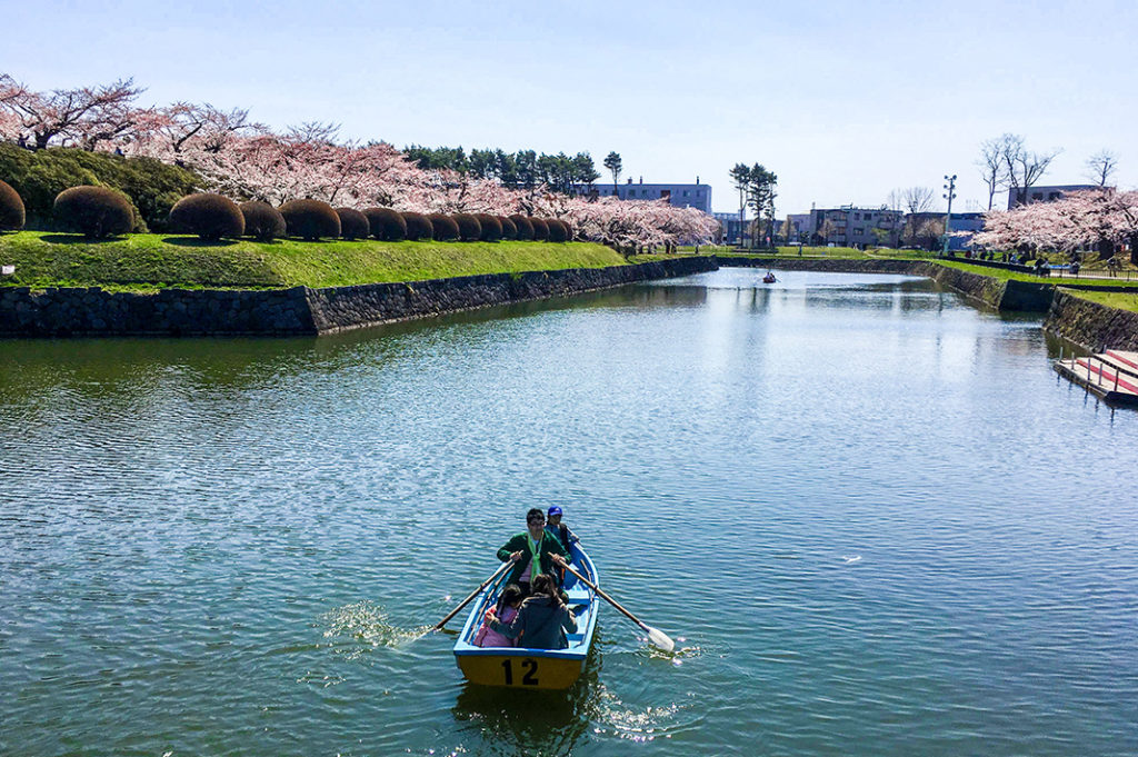 Visitors can explore the star fort's expansive moats. Search the waterfront for the Hakodate Morning Market and Kanemori Red Brick Warehouse