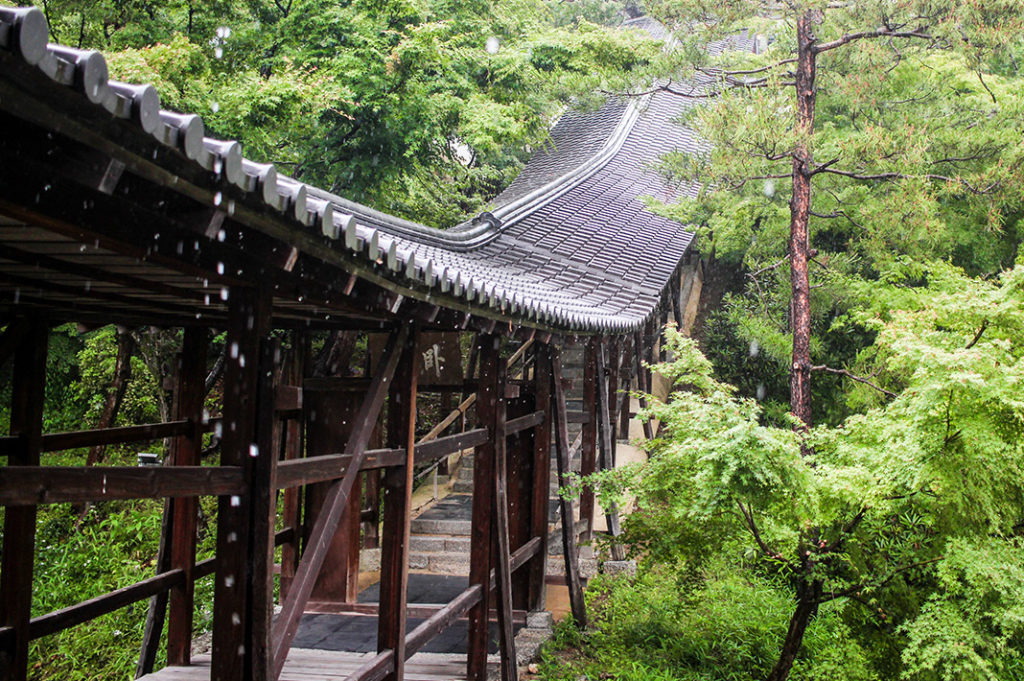 The Garyoro (Reclining Dragon Corridor) at Kodaiji Temple