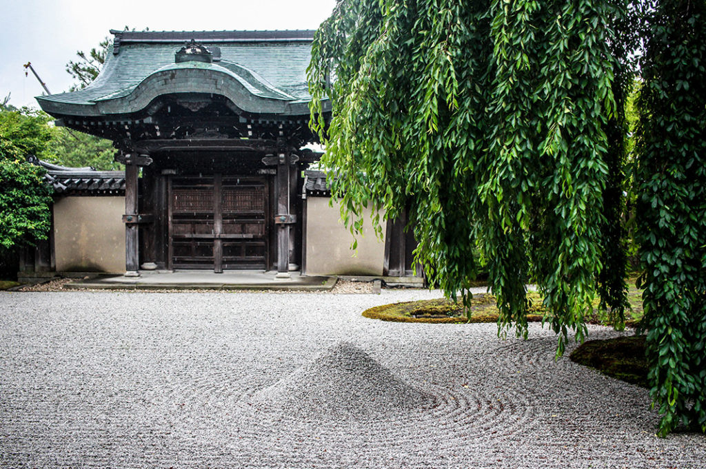 Dry Rock Garden at Kodaiji Temple