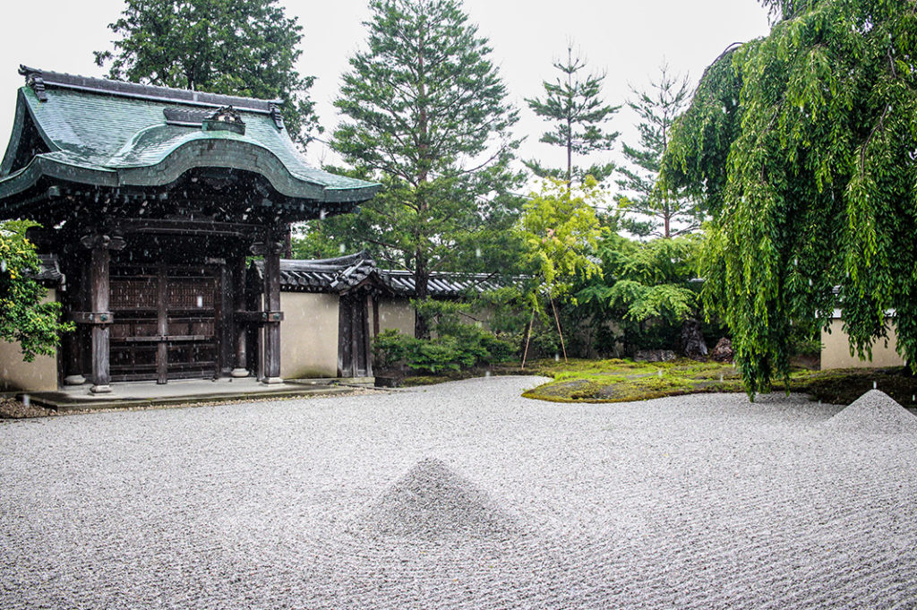 Dry Rock Garden at Kodaiji Temple