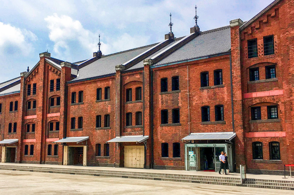 The Yokohama Red Brick Warehouse is a year-round shopper's haven