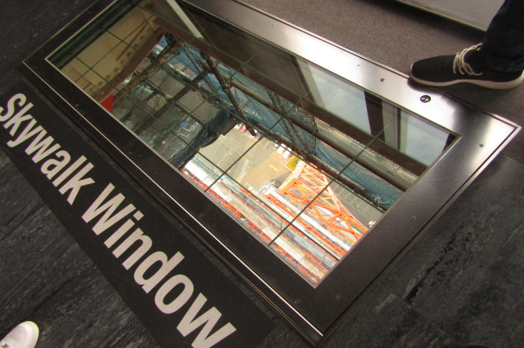 Tokyo Tower's Skywalk Window