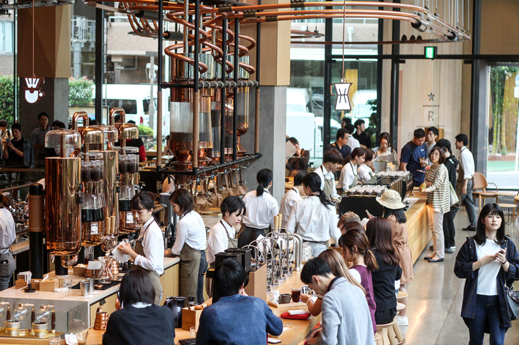 Tokyo is home to the world's largest Starbucks Reserve Roastery in Nakameguro