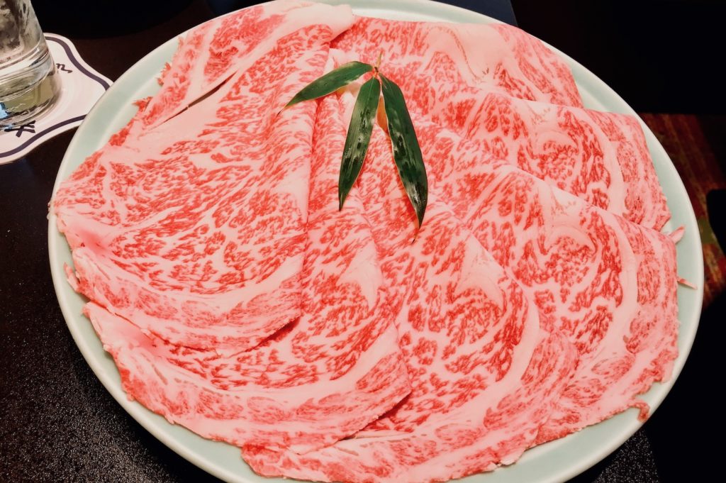 High-quality beef at Imahan