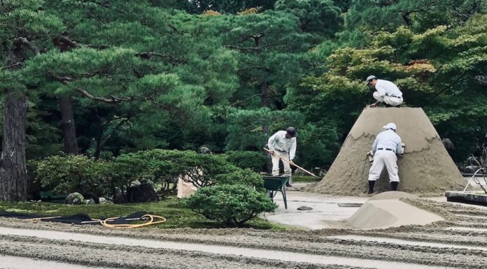 Behind the Scenes at the Silver Pavilion Building process