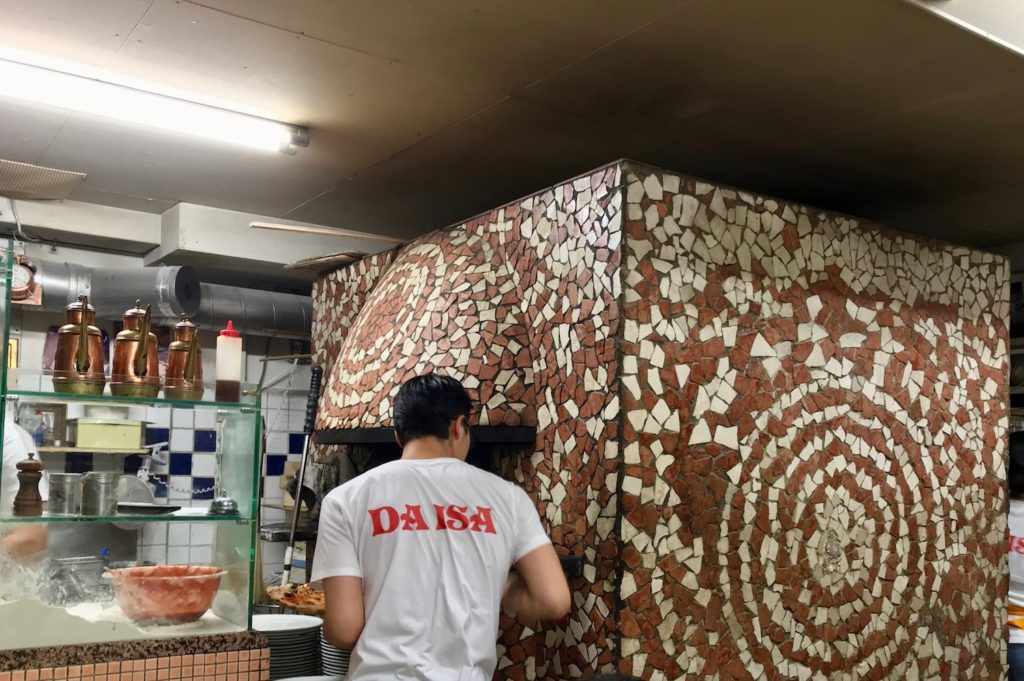 Giant oven at da ISA, Nakameguro.