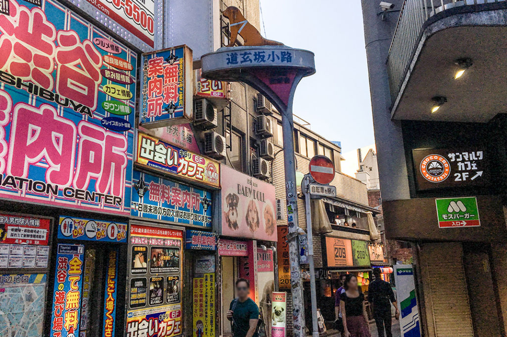 A walk through Love Hotel Hill and  Dogenzaka