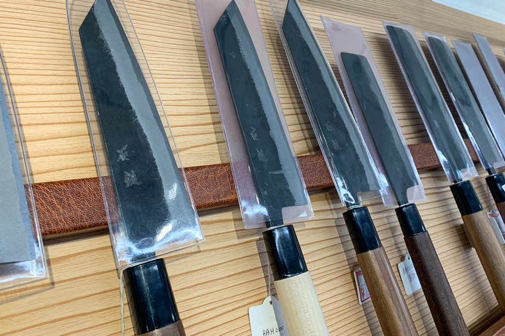Knives at Kappabashi Kitchenware Street