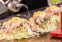 Exploring Hiroshima-style Okonomiyaki at Okonomimura