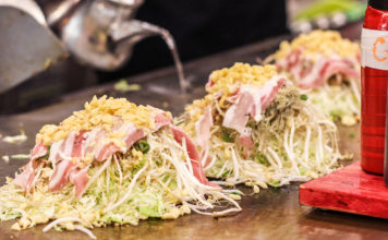 Exploring Hiroshima-style Okonomiyaki at Okonomimura