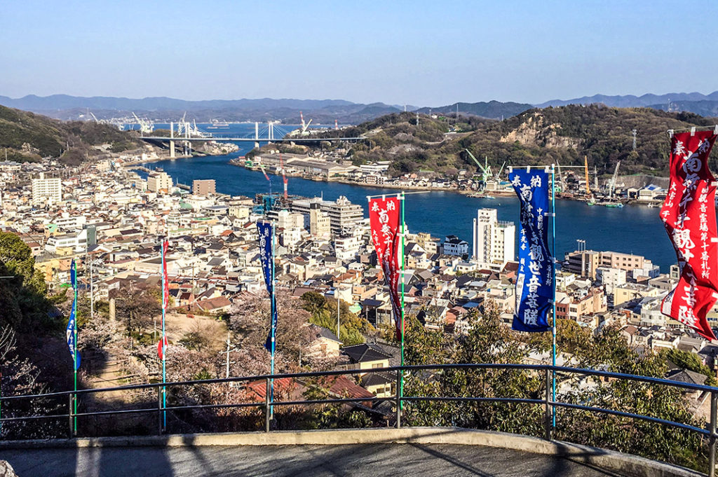 After the Onomichi Temple Walk, follow the Literature Path back down into the city's core