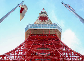 Tokyo Tower and a Tour through Surrounding Areas