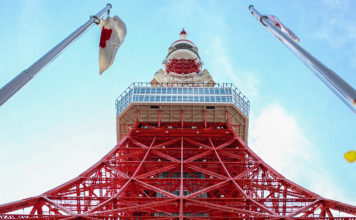 Tokyo Tower and a Tour through Surrounding Areas