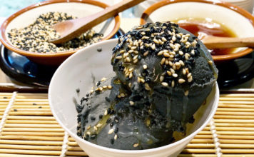 Gomaya Kuki – World’s Richest Black Sesame Ice Cream?