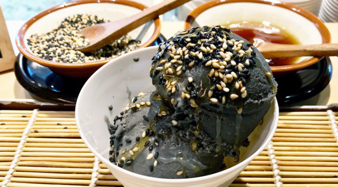 Gomaya Kuki – World’s Richest Black Sesame Ice Cream?