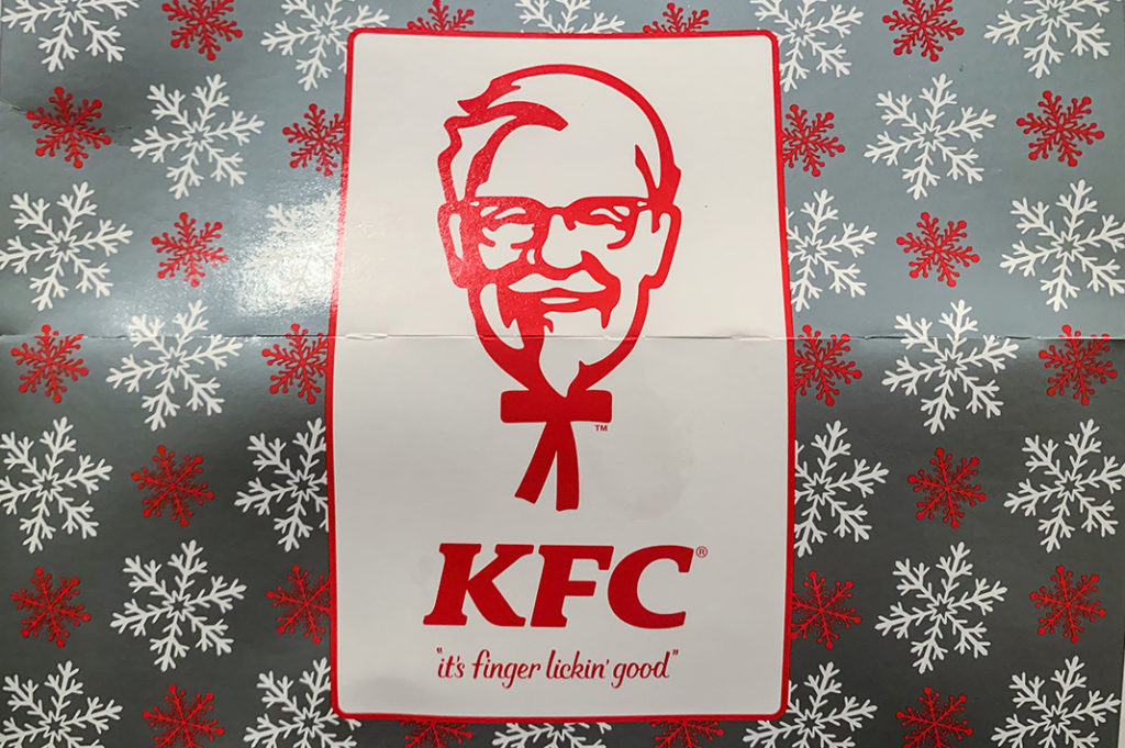 KFC for Christmas in Japan