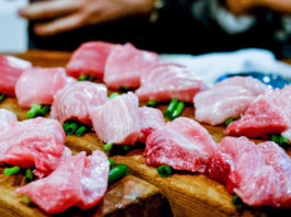 A Tuna Extravaganza at Maguro Mart in Nakano