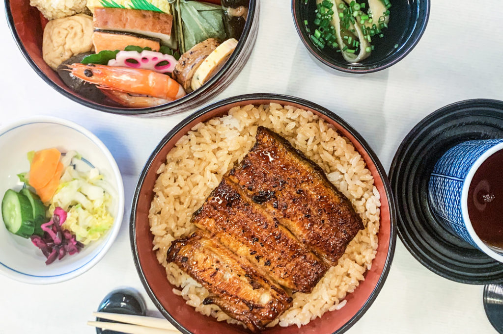 Unagi eel at Izuei in Ueno