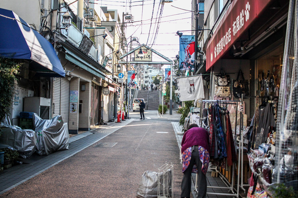 Yanaka Ginza in the morning