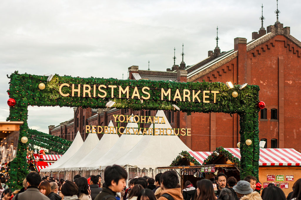 Christmas Market at the Yokohama Red Brick Warehouse