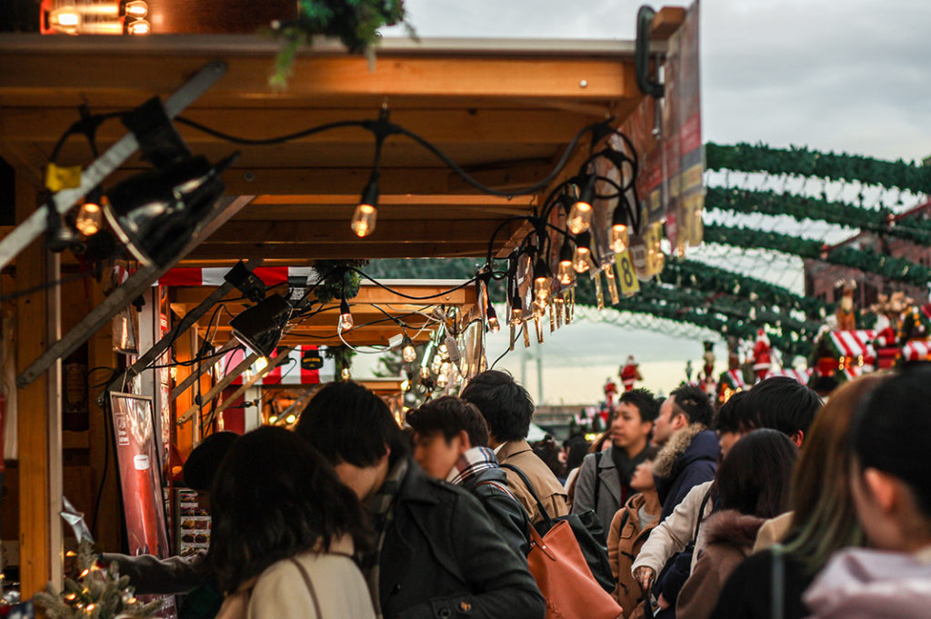 Christmas Market at the Yokohama Red Brick Warehouse