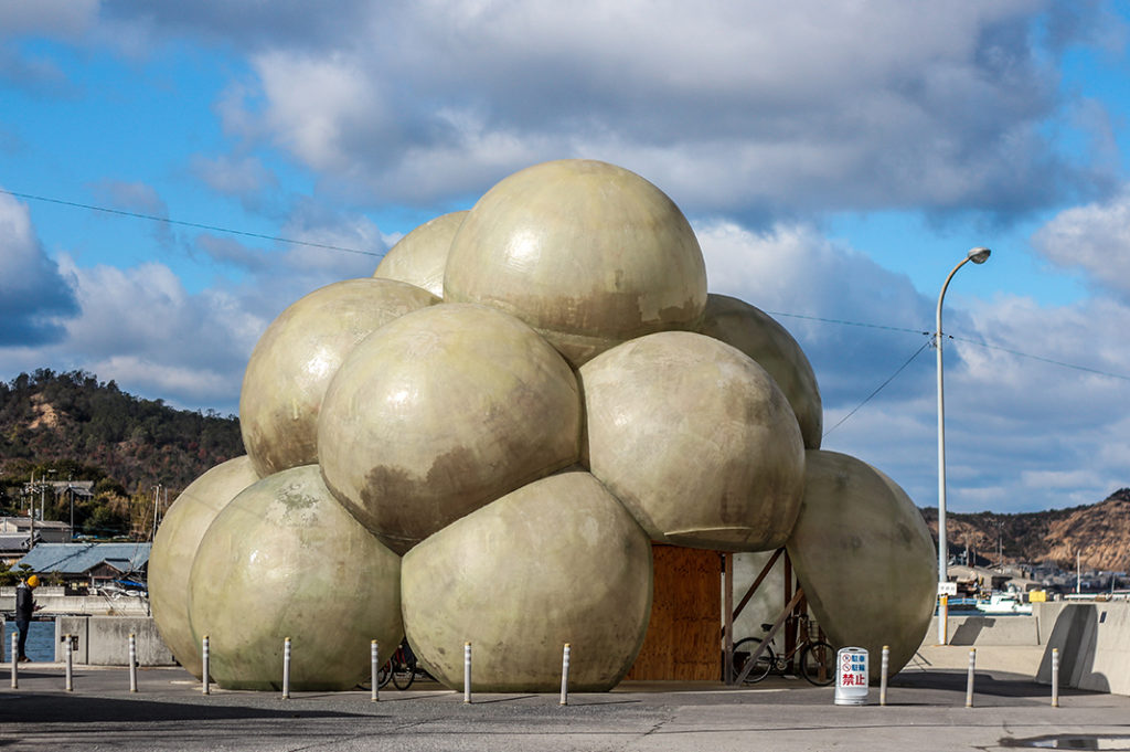 Sculpture on Naoshima Art Island