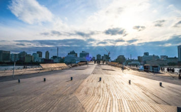 Yokohamaās International Gateway: Osanbashi Pier, a.k.a the Yokohama International Passenger Terminal Osanbashi Pier in Yokohama