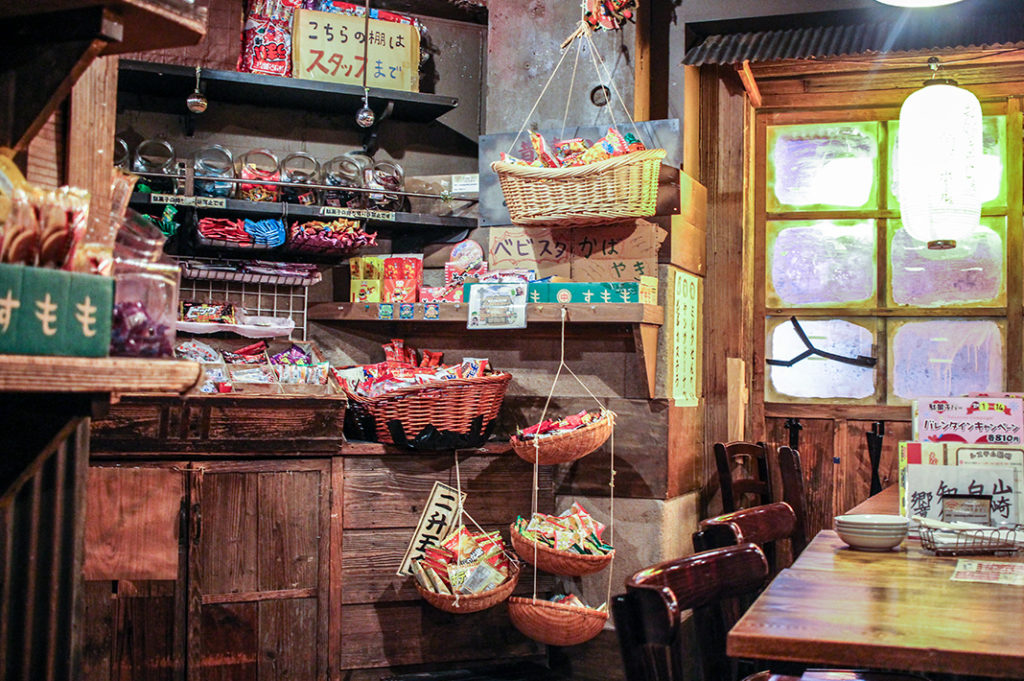 All you can eat candy at Tokyo's dagashi bars. 