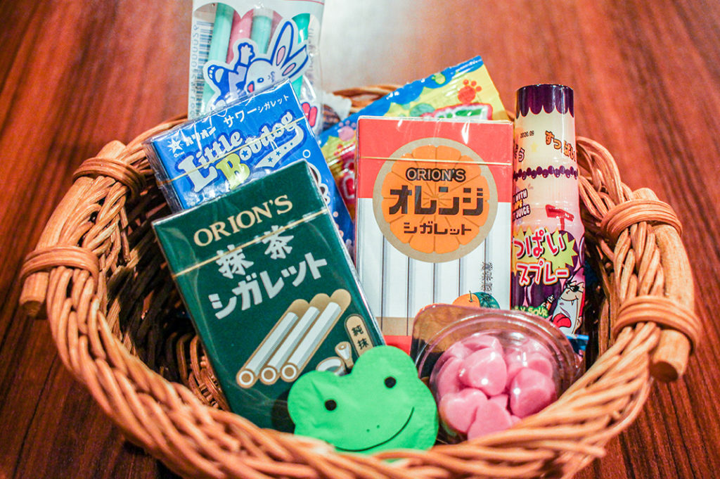 All you can eat candy at Tokyo's dagashi bars. 