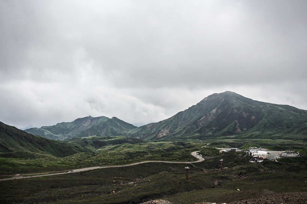 Mount Aso in Kumamoto, one of Kyushu's natural wonders