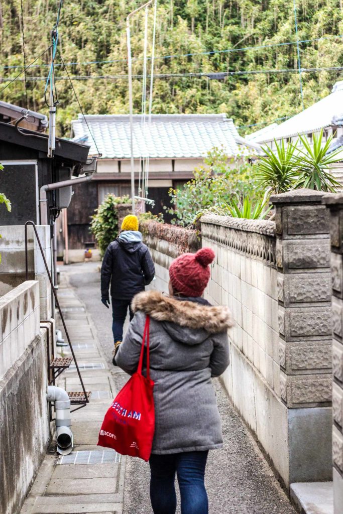 Exploring Honmura on Naoshima