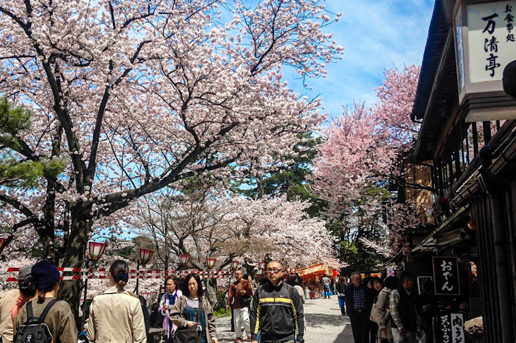 Kenrokuen Garden is one of the best things to do in Kanazawa and one of the best Japanese gardens in Japan