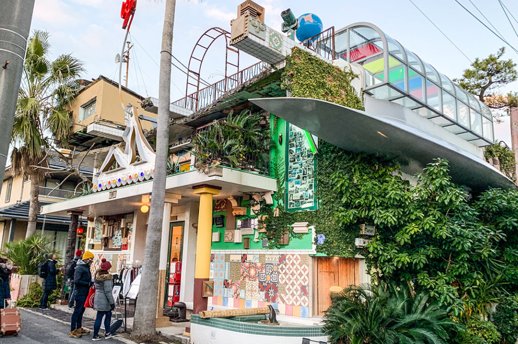 I Love Yu public bath house on Naoshima