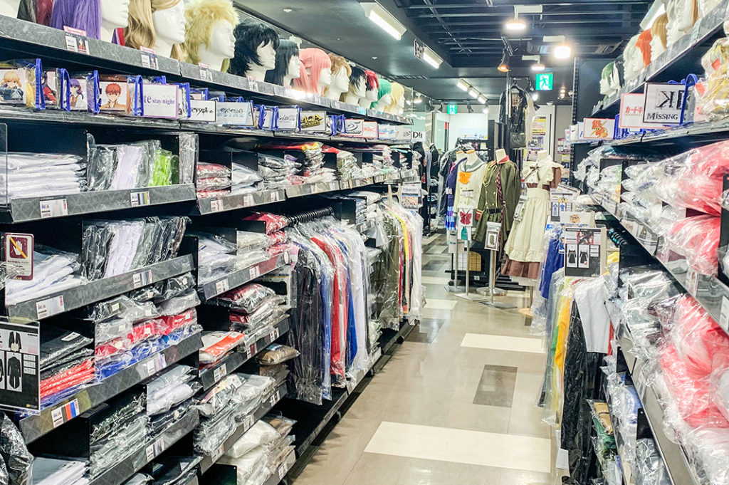 Akihabara has plenty to offer anime and manga fans, including some of the best Japanese cosplay shops in Tokyo. 