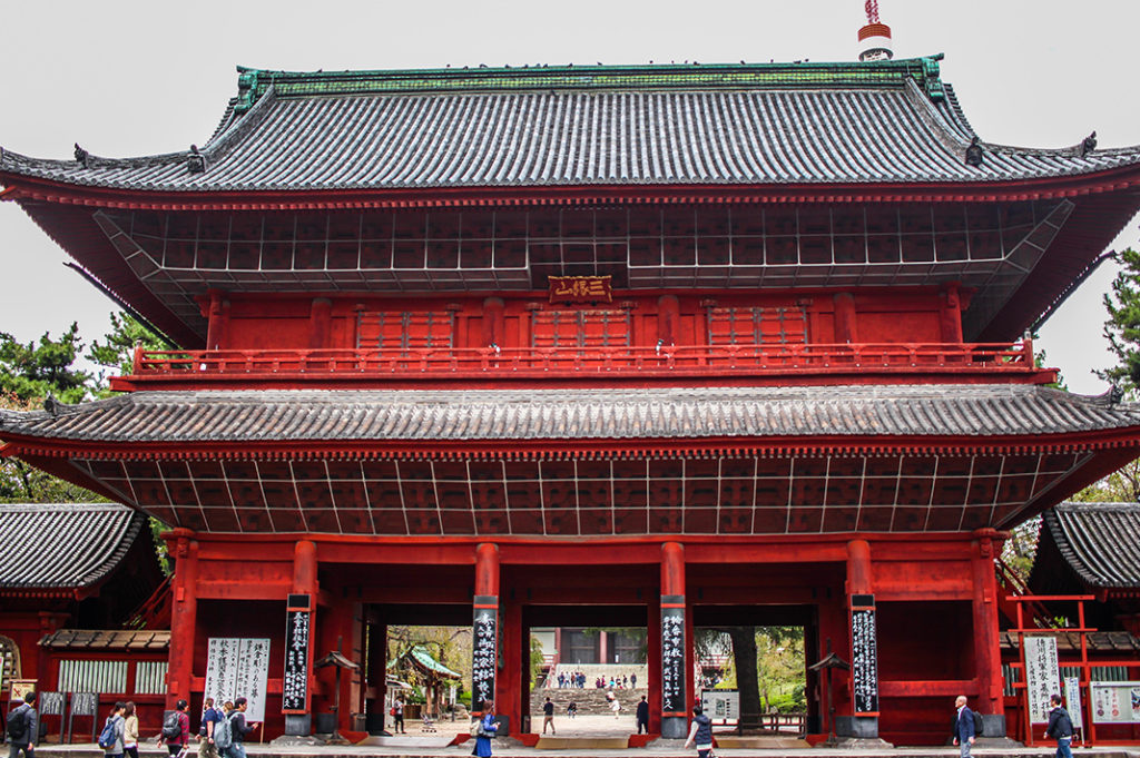 The oldest wooden structure in Tokyo is at Zojoji Temple, one of the most fascinating temples in Tokyo