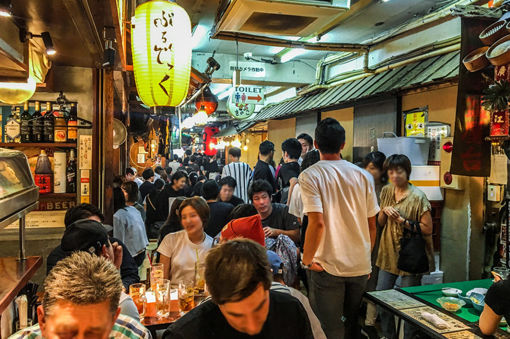 Over 20 Izakaya in Ebisu Yokocho, one of our favourite Tokyo Yokocho 