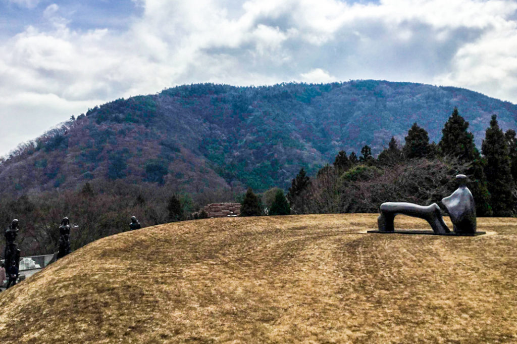 Henry Moore sculpture at Hakone Open Air Museum