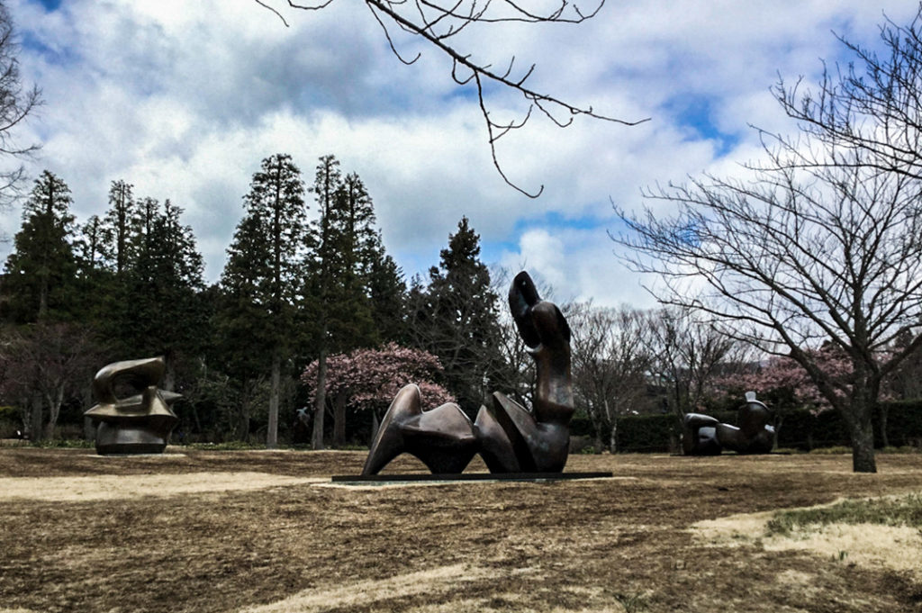 Henry Moore sculpture at Hakone Open Air Museum