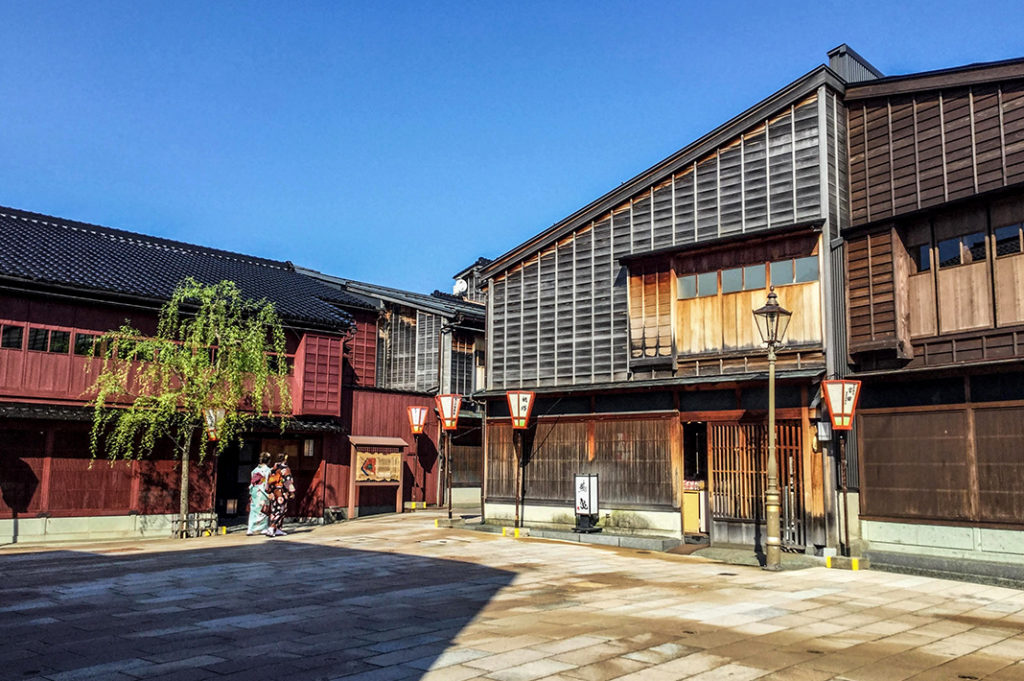 Experience Japanese culture in Higashi Chaya, an Edo-era teahouse district.
