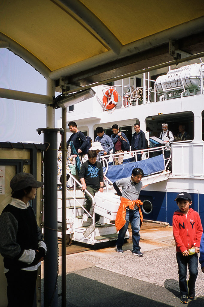 All aboard! Your only competition on this island's ferry will be local fisherman.