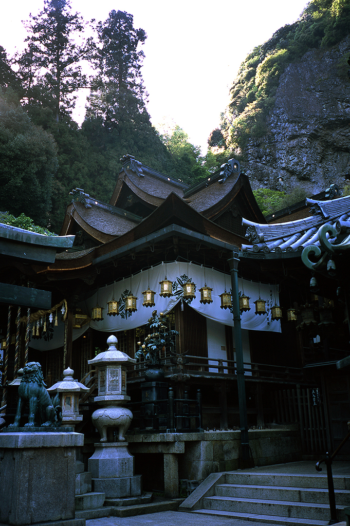 Ikoma's 7th century temple is reminiscent of movie-style depictions of hidden temples and secretive religious orders.
