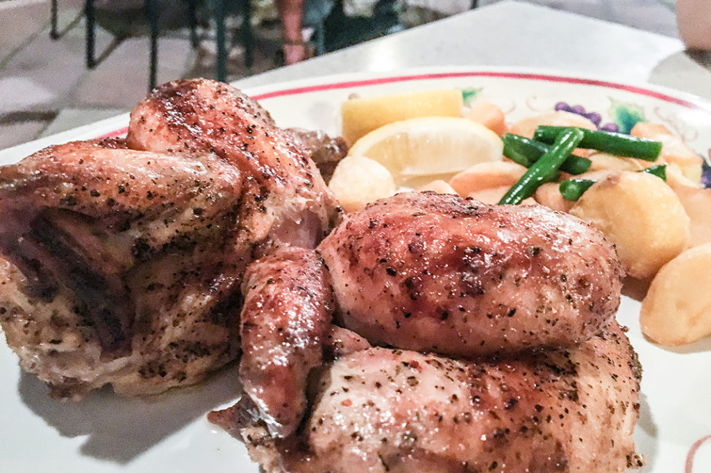 Rotisserie Chicken in Mediterranean Harbor, Tokyo DisneySea