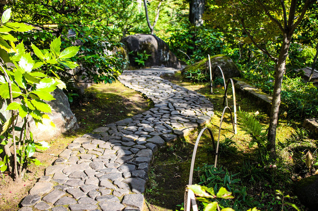Beautiful stone paths