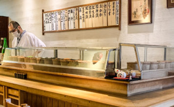 Healthy Fast Food at Onigiri Asakusa Yadoroku