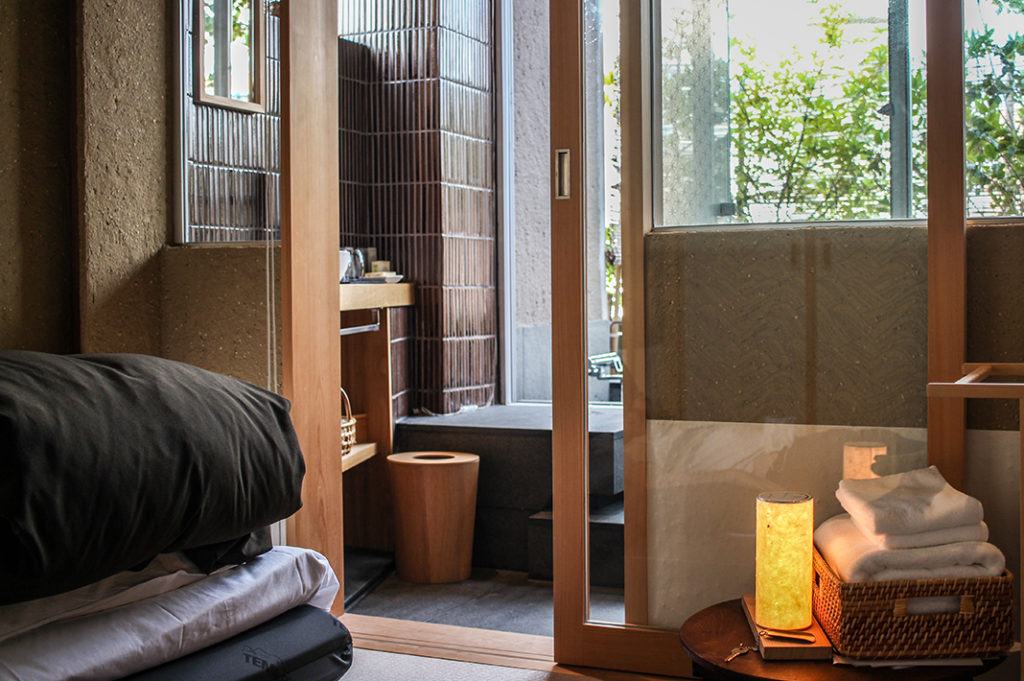 Chic and cosy rooms at Cyashitsu Ryokan