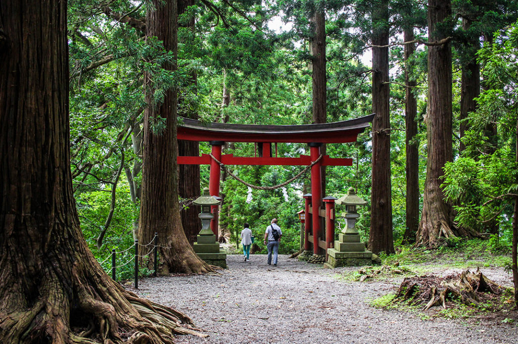 The 1,300 year old Uga Shrine sits on Bentenjima Island in Nojiriko. Sail over to this power spot for some tranquil forest time.  