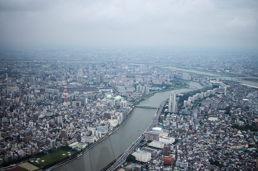 Some of the best views of Tokyo can be enjoyed at Tokyo Skytree