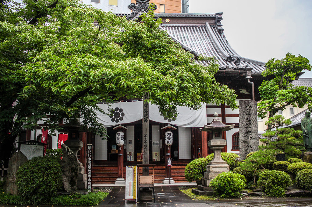 Zenkoji Seven Lucky Gods walk: Saikoji Temple